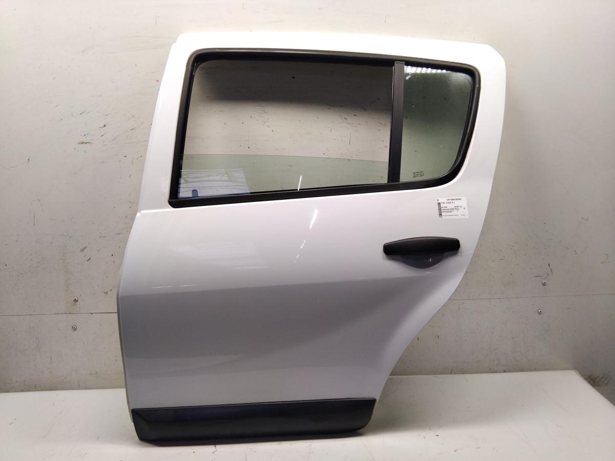 Dacia Sandero 1 T&uuml;r hinten links arktiswei&szlig; OV369 Bj.2009