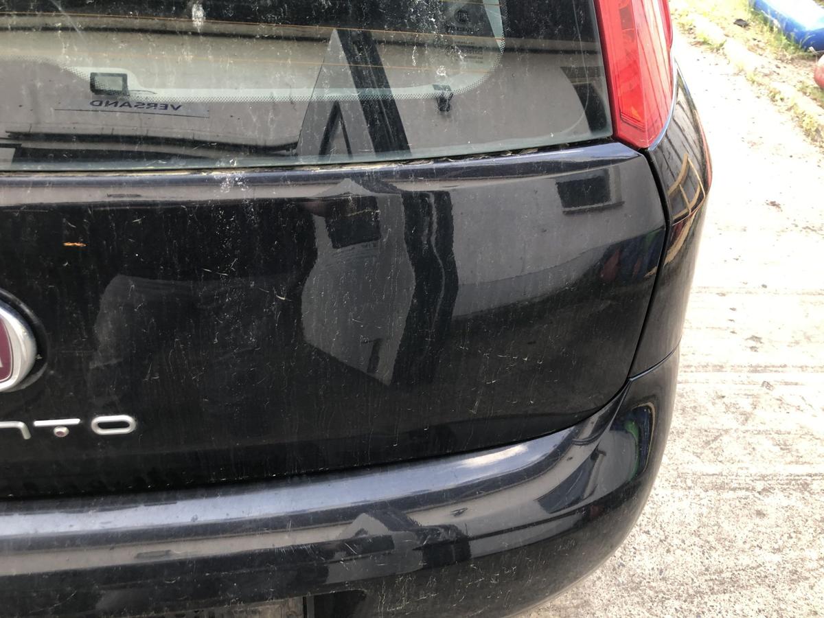 Fiat Punto EVO 199 Heckklappe mit Heckscheibe nur 5 t&uuml;rig ab 2012 876 schwarz