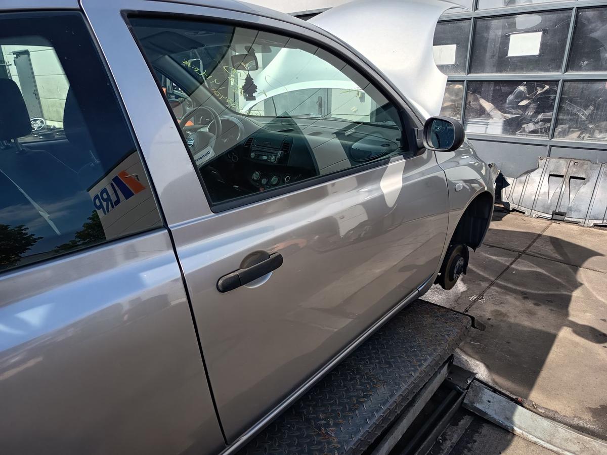 Nissan Micra K12 original Tür rechts Beifahrer 3trg KY0 Quarzsilber Bj 2006