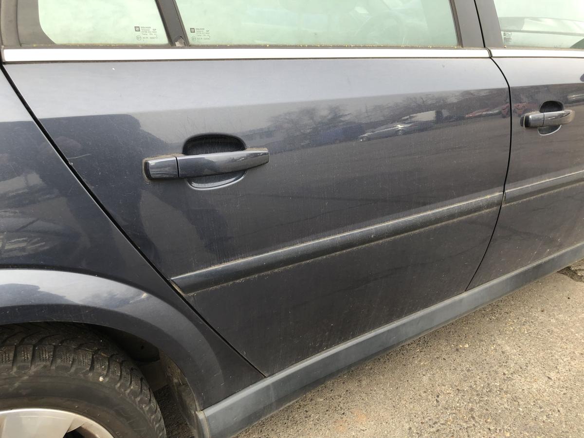 Opel Vectra C T&uuml;r hinten rechts Fondt&uuml;r Rohbau 4XU Metroblau 2003 bis 2009
