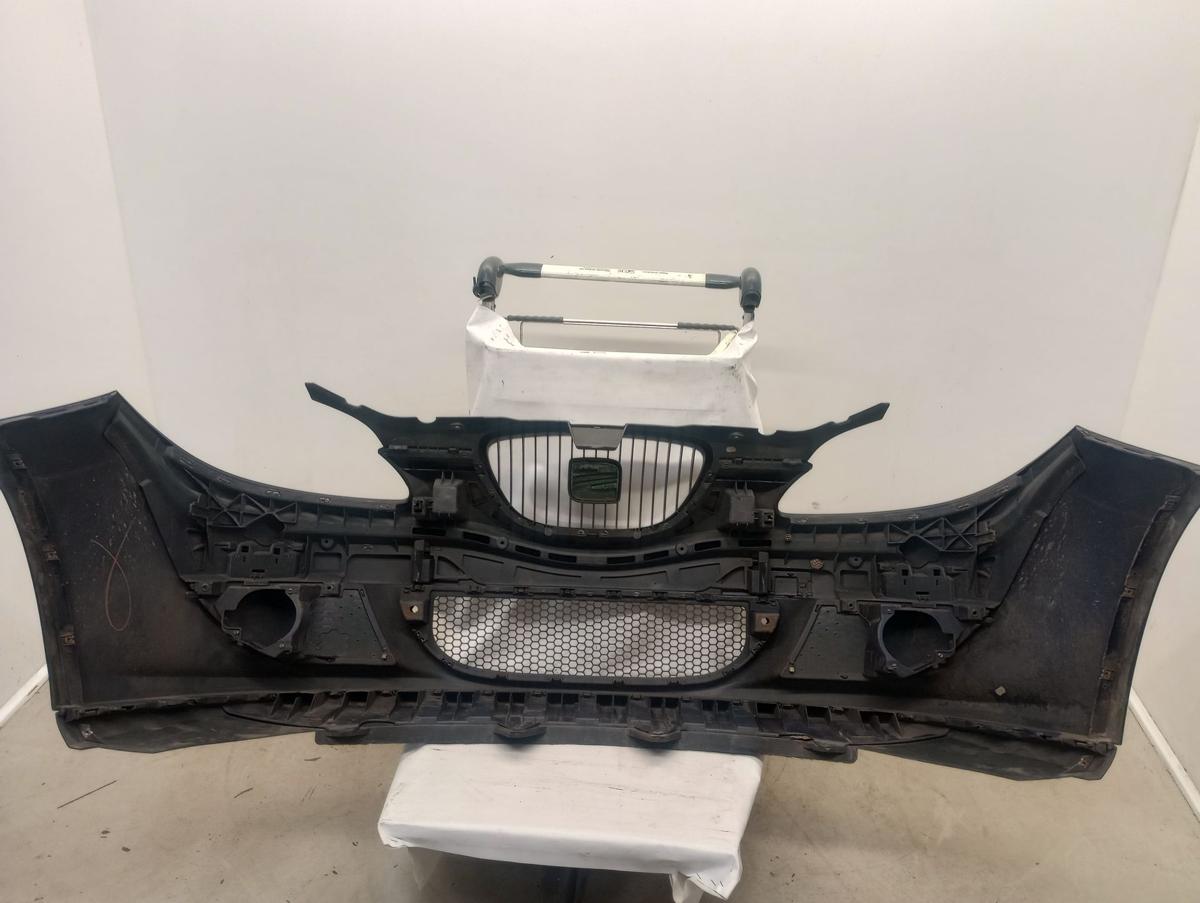 Seat Toledo 3 III 5P orig Stoßstange vorn Stoßfänger Grill LS5S Blau Bj 2005