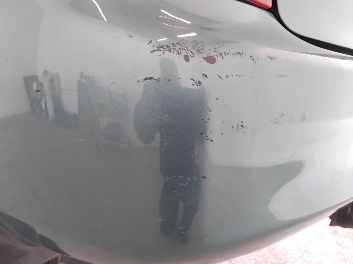 Mazda 323 F BJ Flie&szlig;heck orig Sto&szlig;f&auml;nger Sto&szlig;stange hinten BJ2001 23G orient green pearl