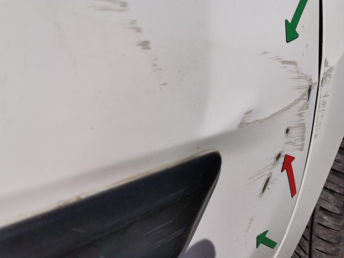 Peugeot Bipper A Beifahrertür Tür Autotür Rohbau vorn rechts EWP WEISS BANQUISE
