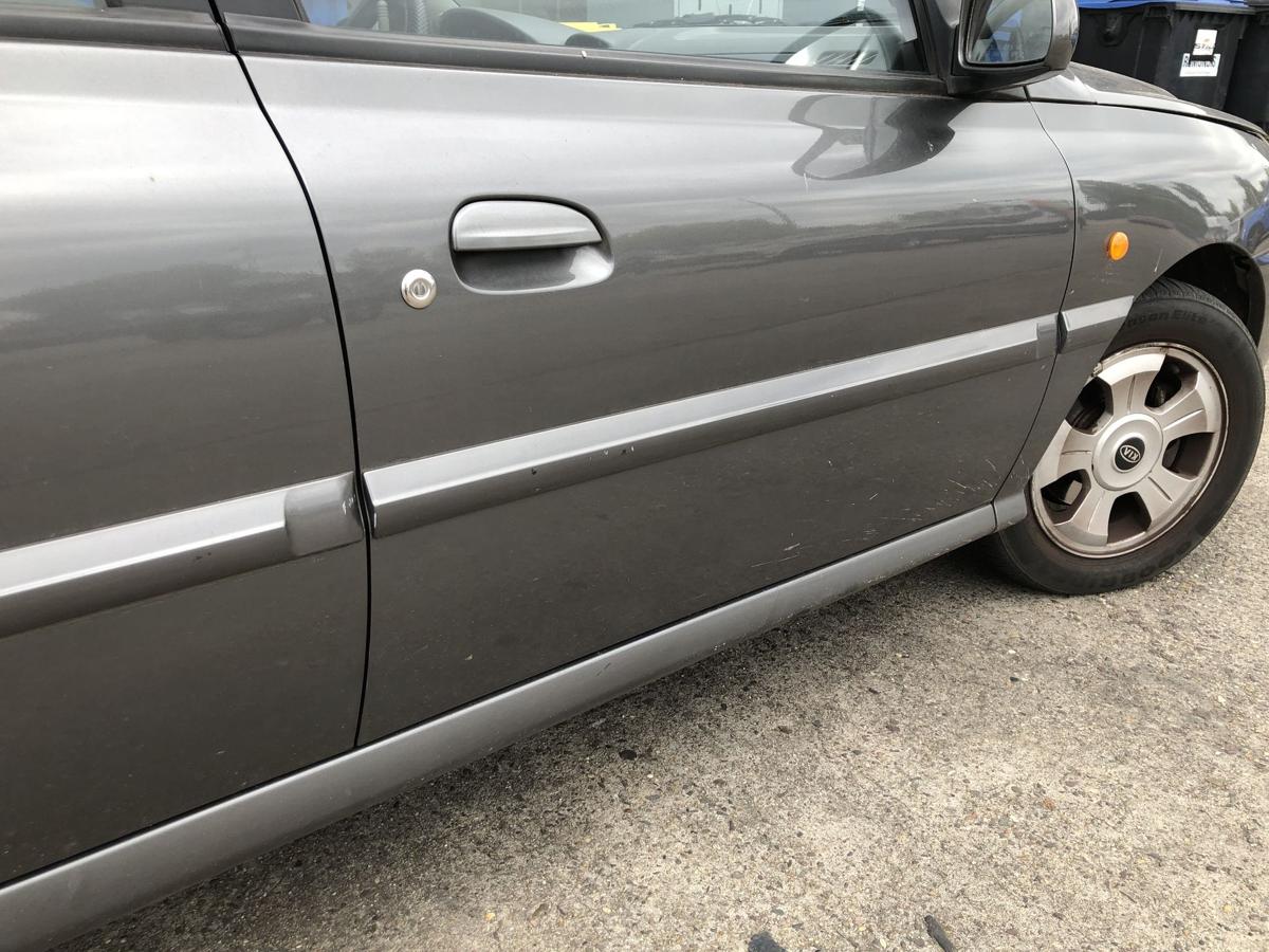 Kia Rio DC Tür vorn rechts Beifahrertür im Rohbau V9 Pewter Grey Metallic