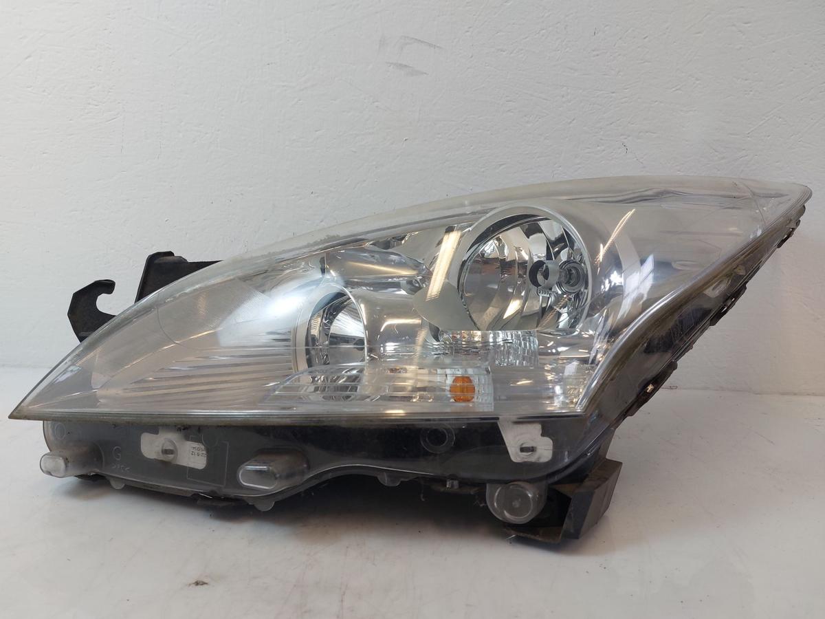 Peugeot 3008 I Typ 0U Scheinwerfer links Frontscheinwerfer Halogen Valeo Trüb