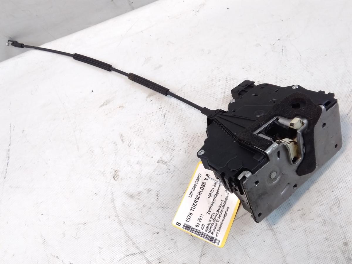 Opel Meriva B original Türschloß vorn rechts mit Zentralverriegelung BJ2011
