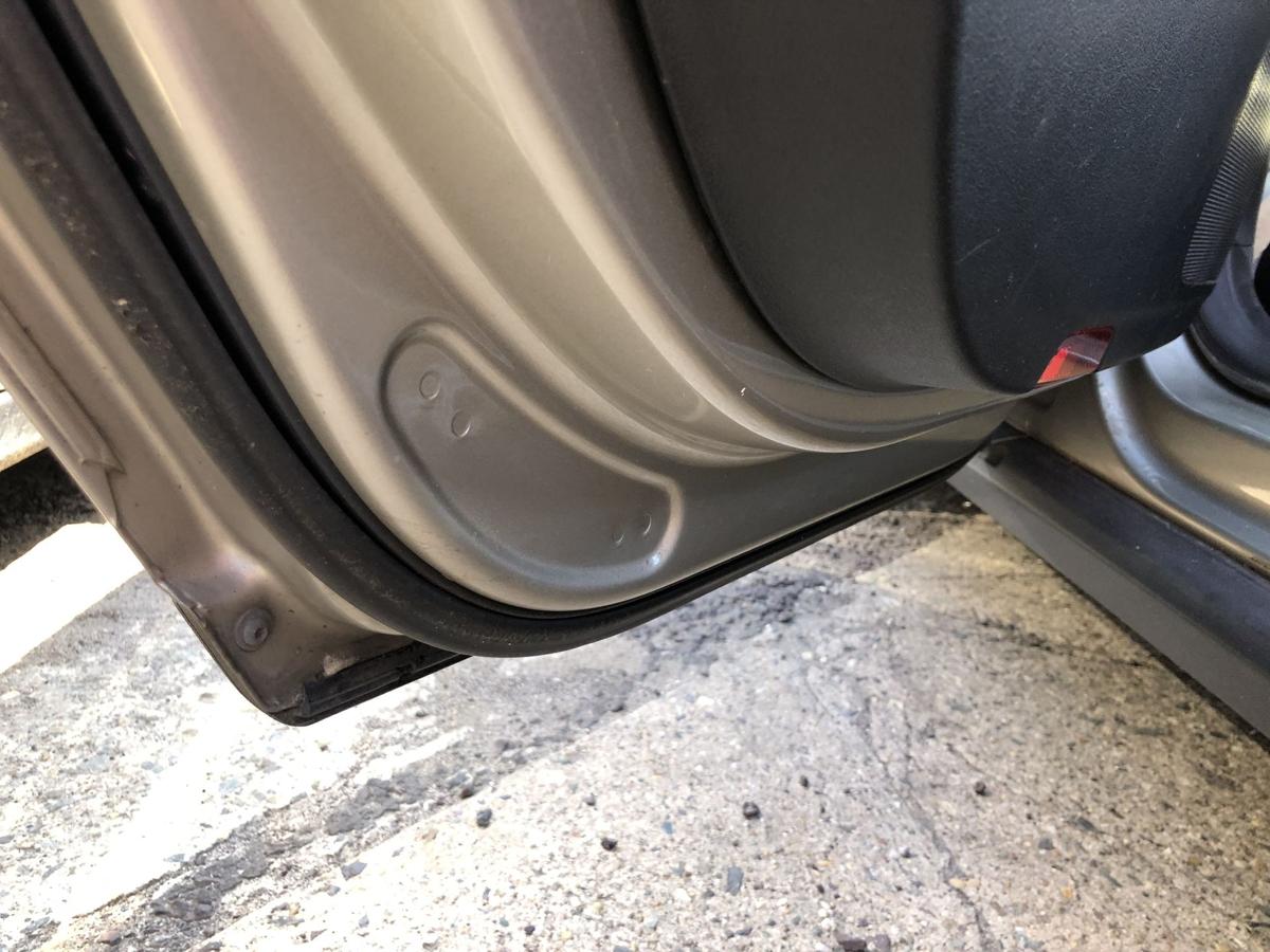 VW Passat 3C B6 Variant Tür hinten links Fondtür Rohbau LD1W Wheatbeige Met