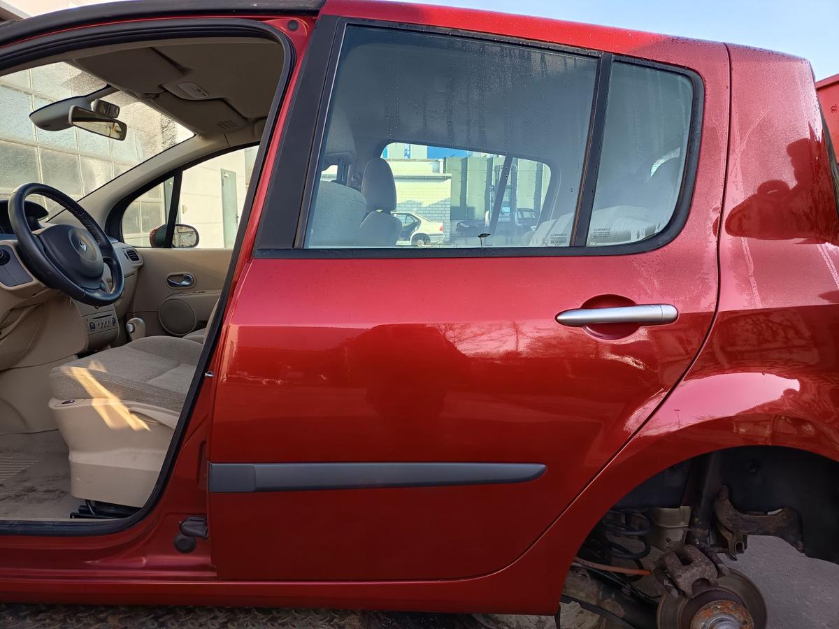 Renault Modus original T&uuml;r Roht&uuml;r hinten links TEB76 RED OF FIRE Bj 2005