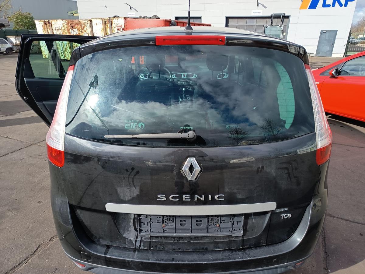 Renault Grand Scenic 3 original Heckklappe mit Scheibe 676 Perlschwarz Bj 2009