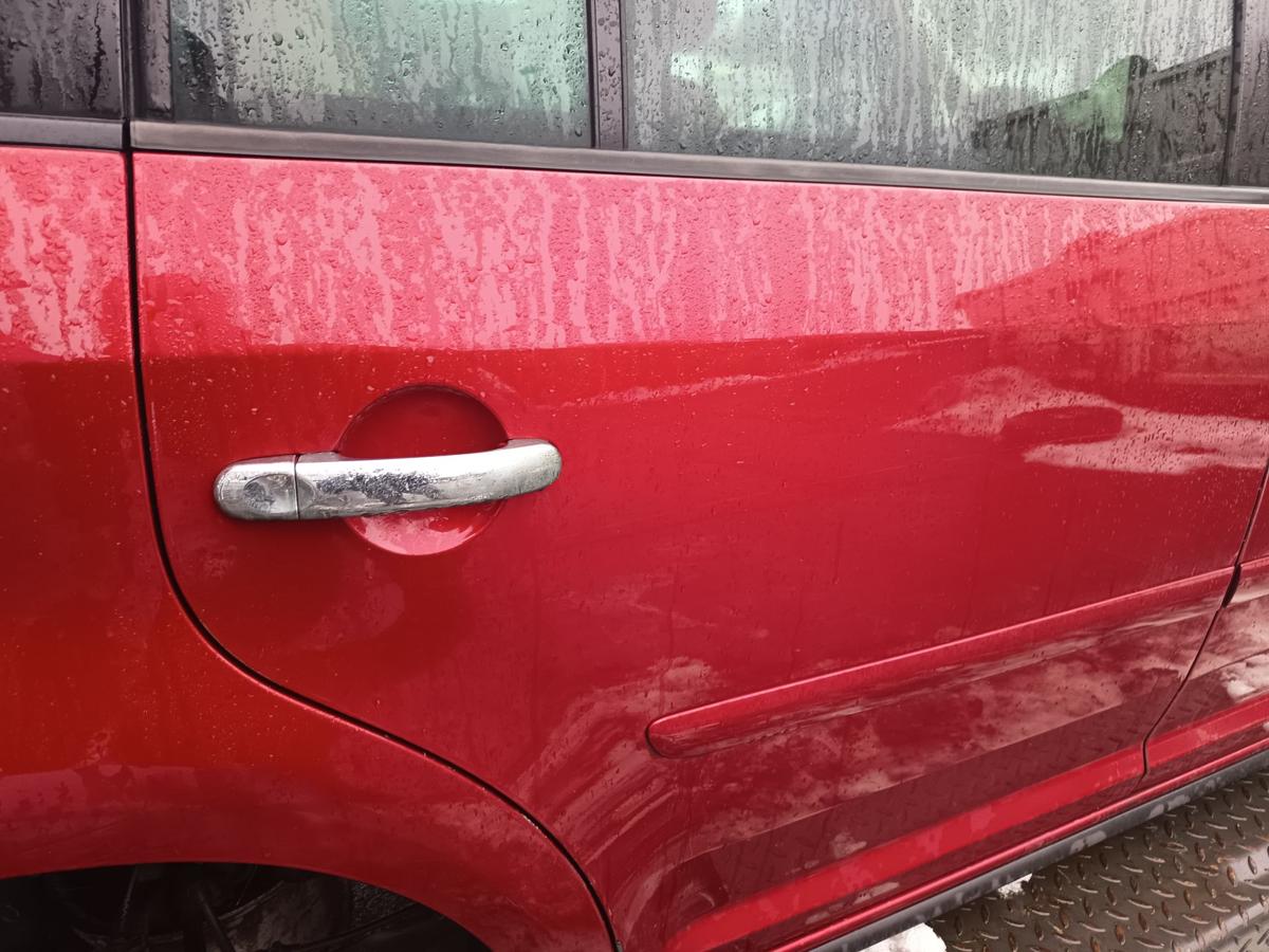 VW Touran 1T original T&uuml;r hinten rechts Fond A3W Red Spice Bj 2004