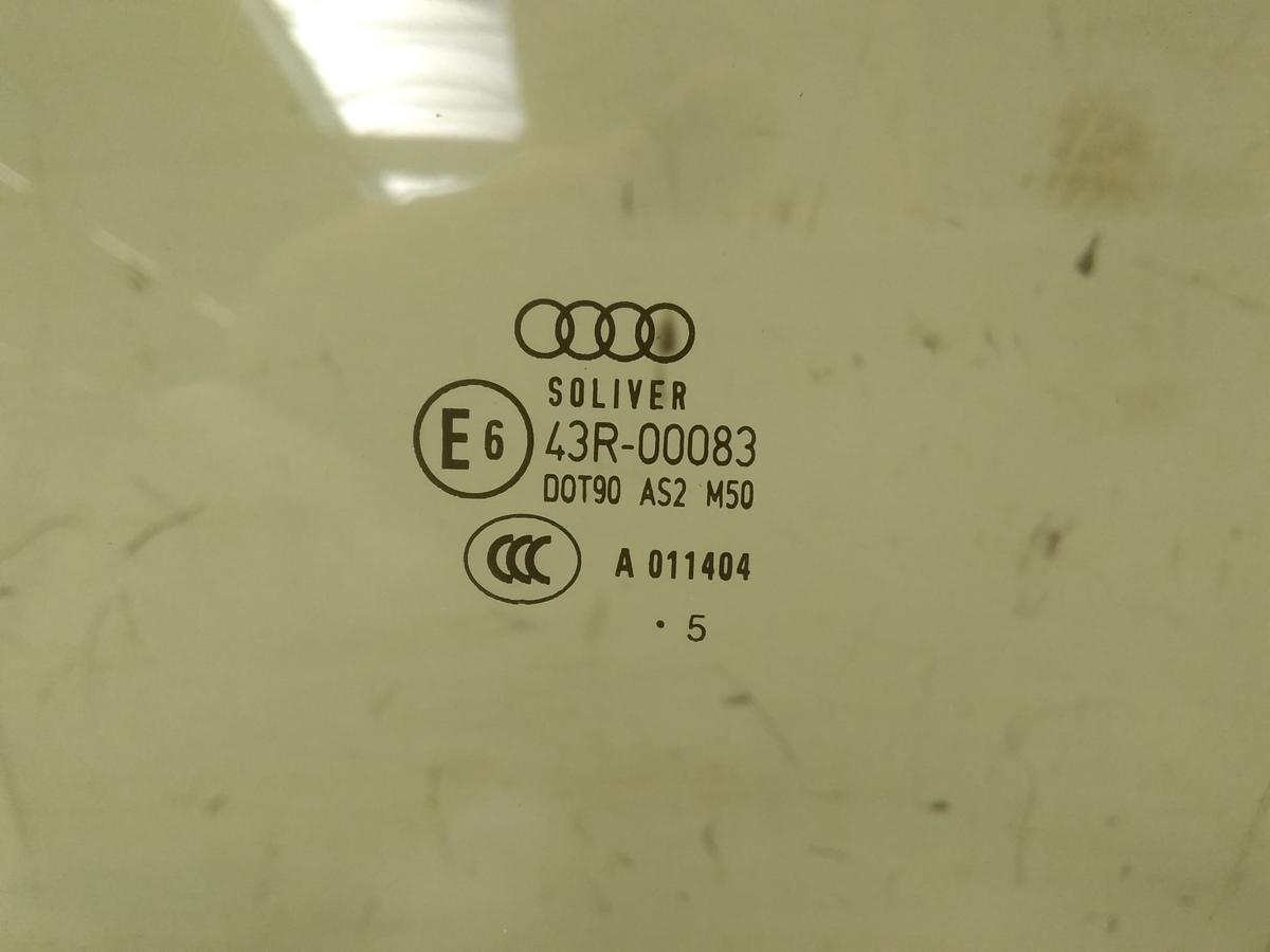 Audi A6 4F Türscheibe vorn links grüncolor BJ2005