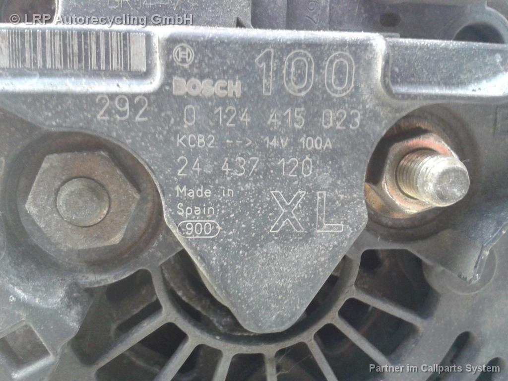 Opel Astra G Lichtmaschine Generator 1.2 55kw BJ2003