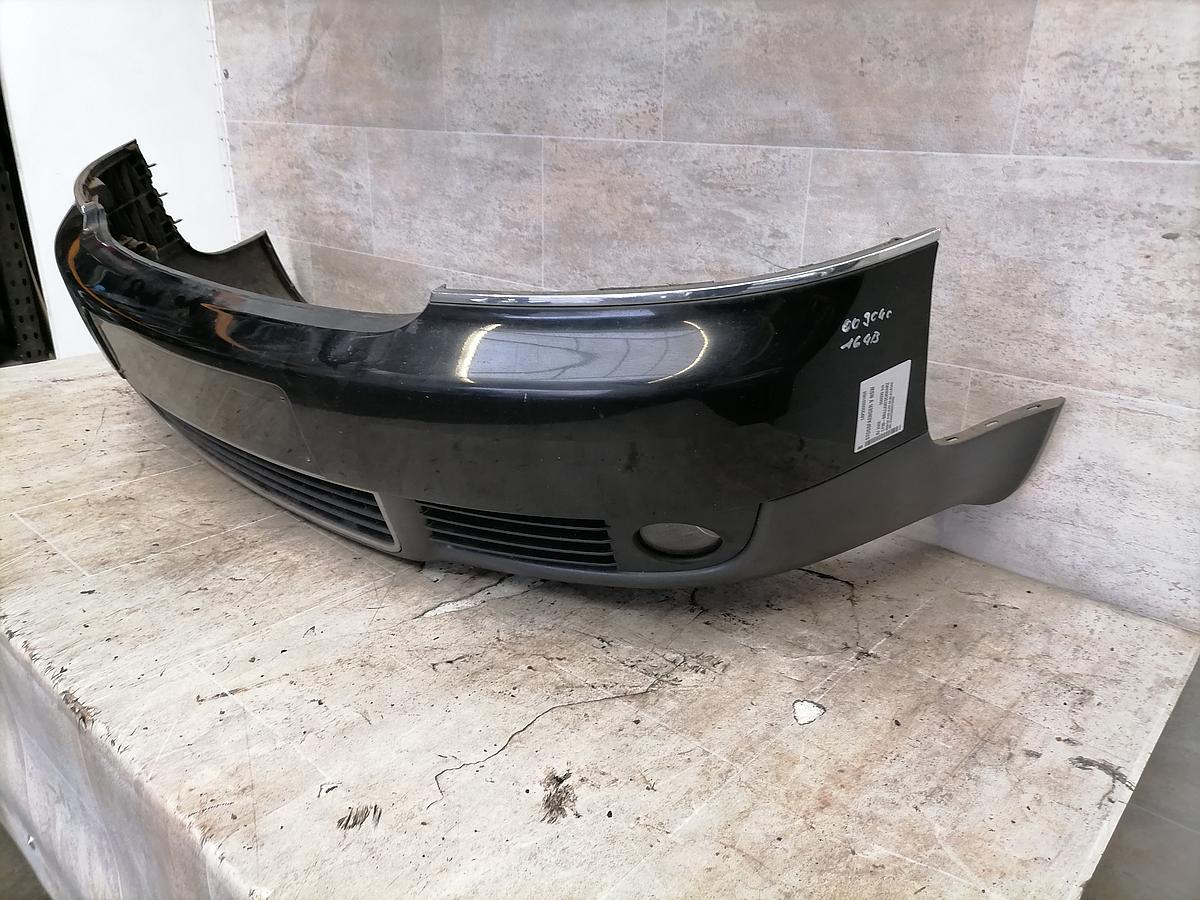 Audi A6 4B original Stoßstange Stossfänger vorn LY9B Brillantschwarz Facelift Bj.2002