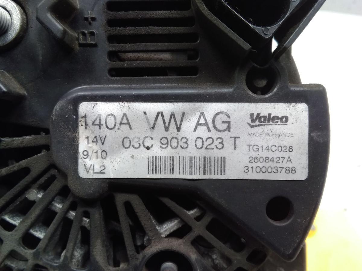 Audi A3 8P original Lichtmaschine Generator 140A 1.4TFSI 92kw CAXC Bj.2010