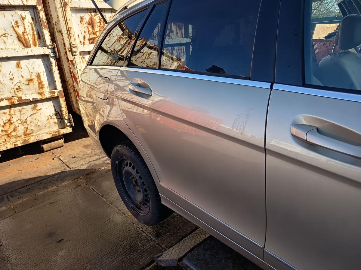 Mercedes S204 T-Modell original T&uuml;r hinten rechts Fond 794 Perlbeige Bj 2009