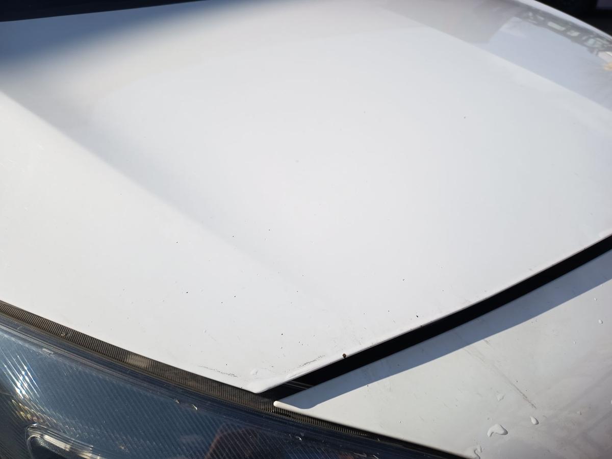 Opel Astra J original Motorhaube Klappe Deckel vorn Front Z40R Schneewei&szlig; Bj2013