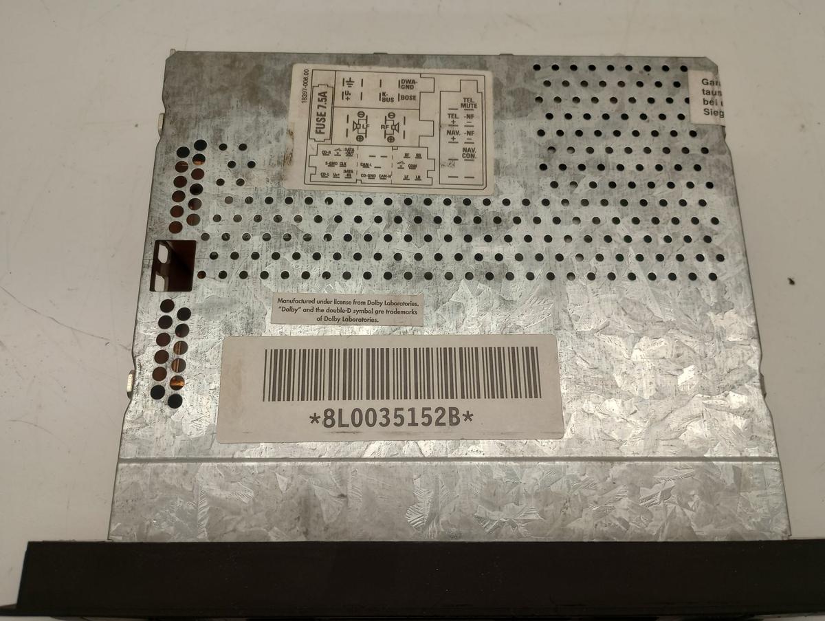 Audi A3 8L Bj 2002 orig Autoradio mit Kassette und Radiocode