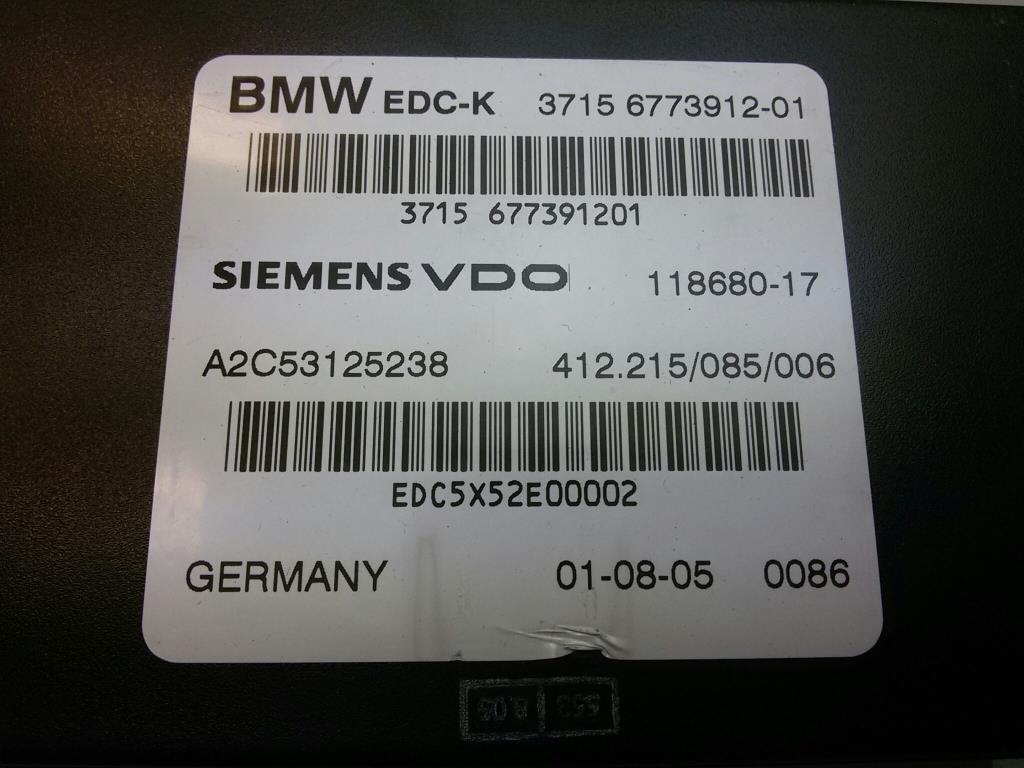BMW 7-er E65 Bj.05 original Steuergerät Luftfahrwerk 6773912