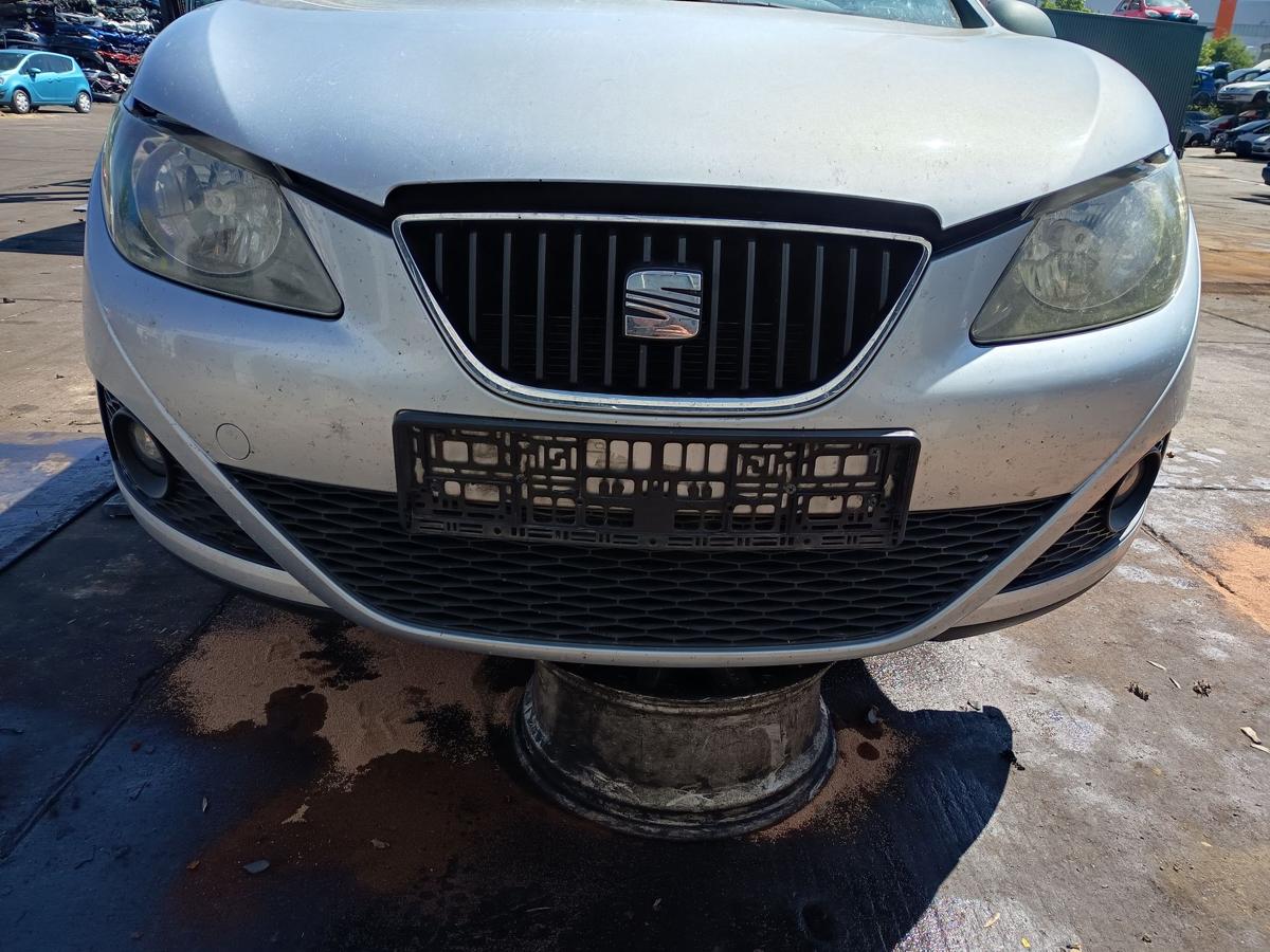 Seat Ibiza 6J original Sto&szlig;stange vorne LS7Y Luna Silber Baujahr 2010