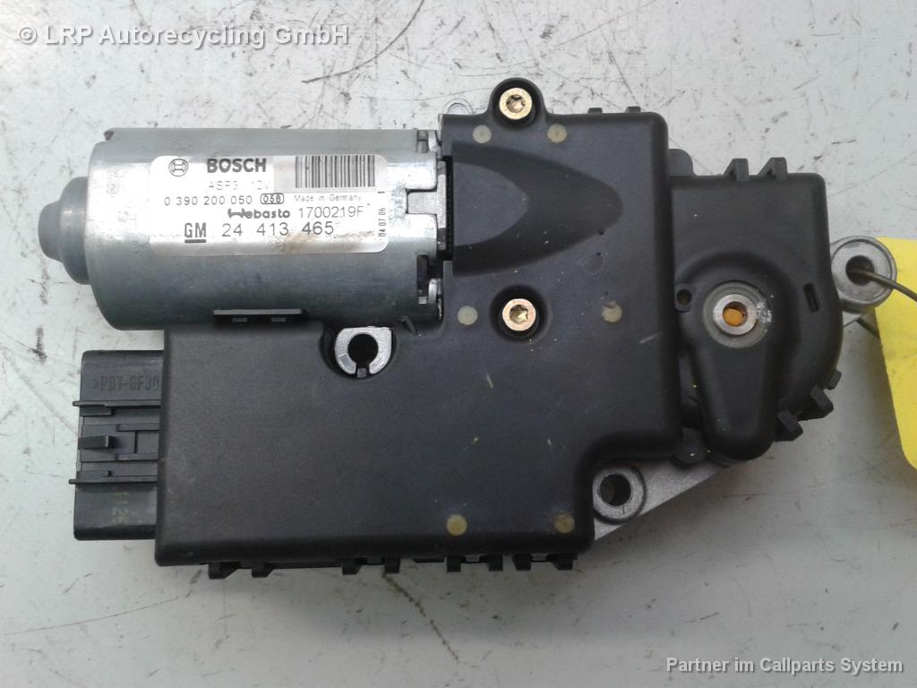 Opel Vectra C Schiebedachmotor 24413465 0390200050 BOSCH BJ2006