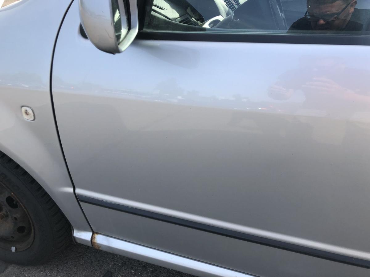Skoda Fabia 6Y T&uuml;r vorn links Fahrert&uuml;r im Rohbau LF7T Diamant Silber Metallic