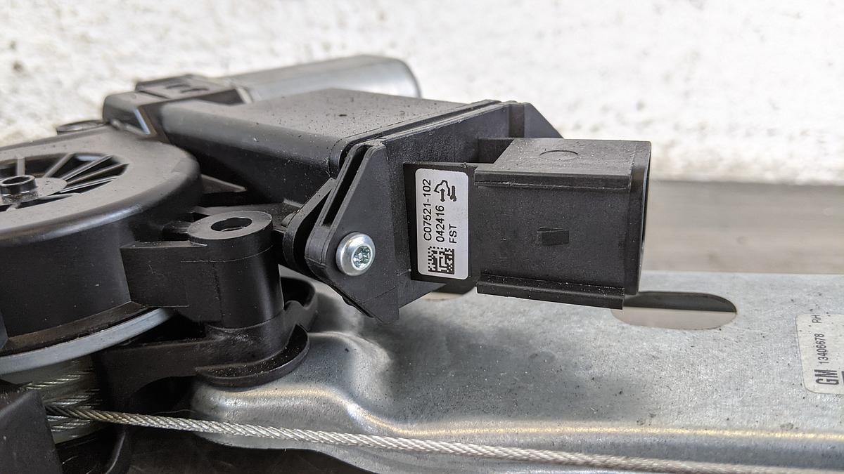 Opel Astra K Fensterheber Fensterhebermotor hinten rechts 5 T&uuml;rer 13406678