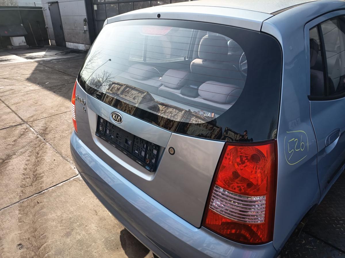 Kia Picanto BA original Heckklappe mit Scheibe L6 Diamantblau Bj 2007