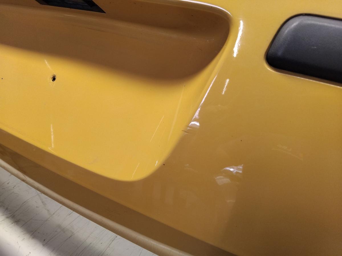 Opel Corsa C Facelift original Sto&szlig;stange Sto&szlig;f&auml;nger hinten gelb Z40K Bj.2006