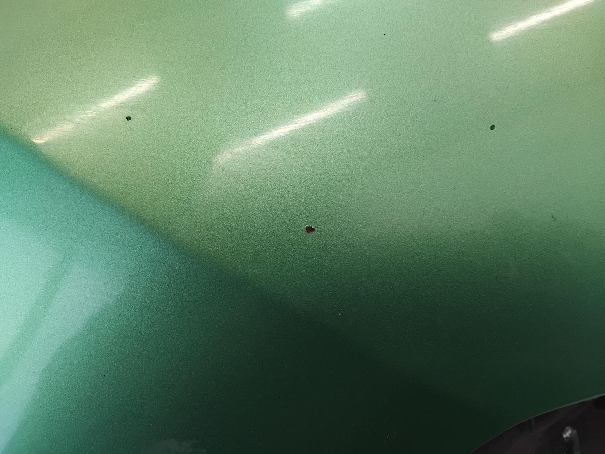 Mazda 2 DE original Motorhaube Deckel vorn hellgr&uuml;nmetallic BJ2008