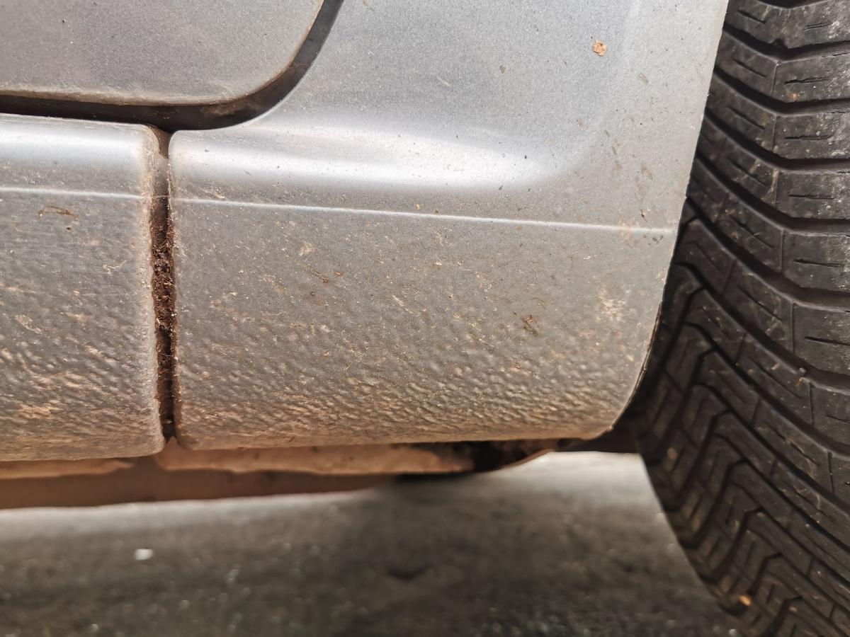 Opel Zafira B Kotflügel Fender Seitenwand vorn links Z155 Moonland grau met