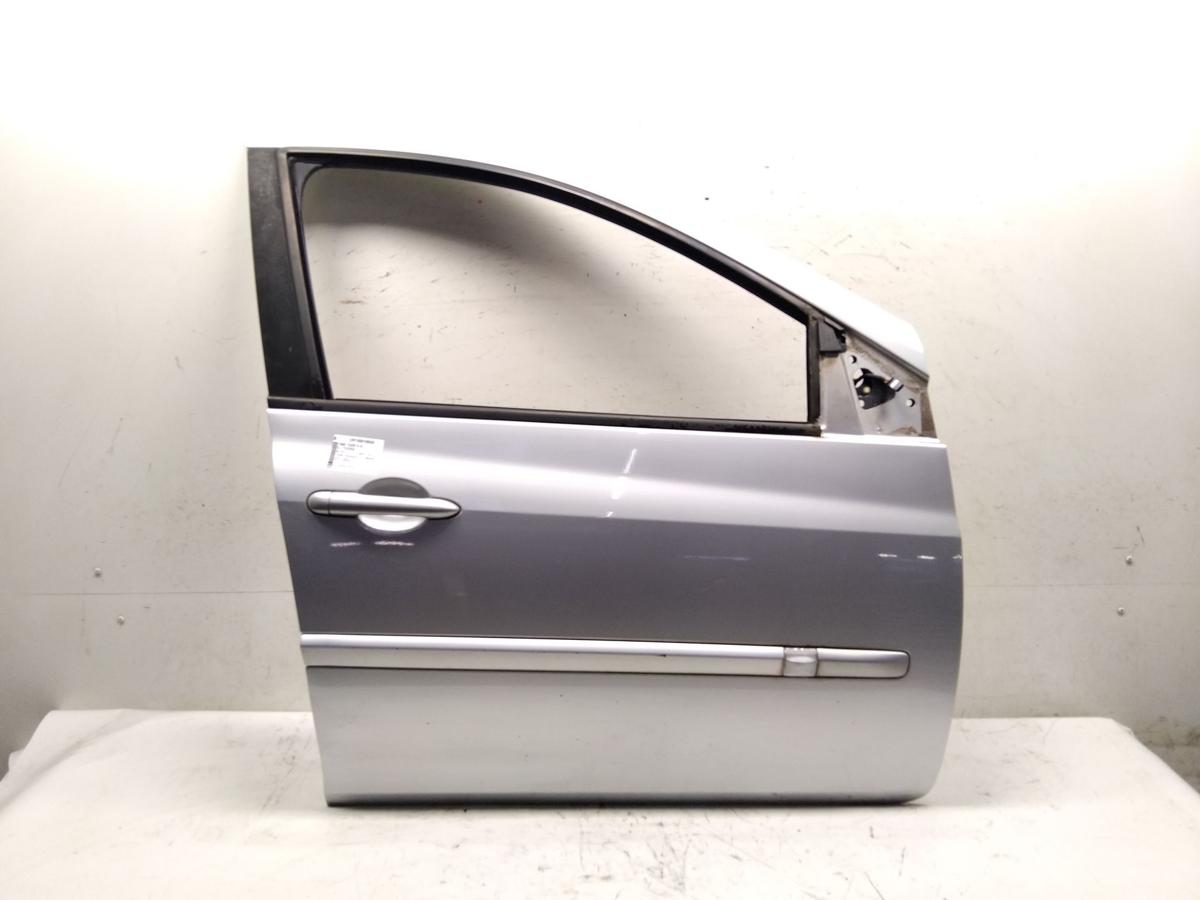 Renault Clio 3 original T&uuml;r vorn rechts TED69 Platingrau Metallic 5t&uuml;rig BJ2011