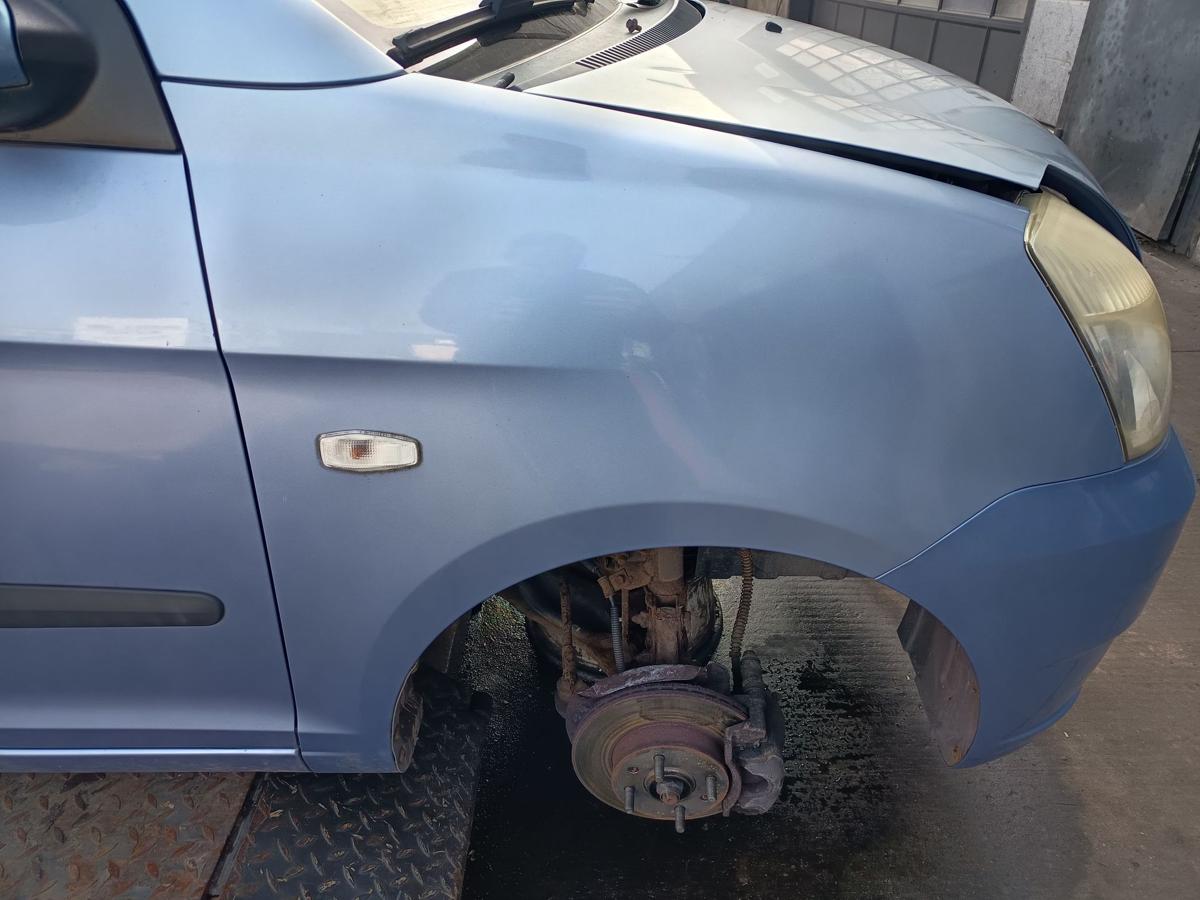 Kia Picanto BA original Kotfl&uuml;gel rechts L6 Diamantblau vor Facelift Bj 2007