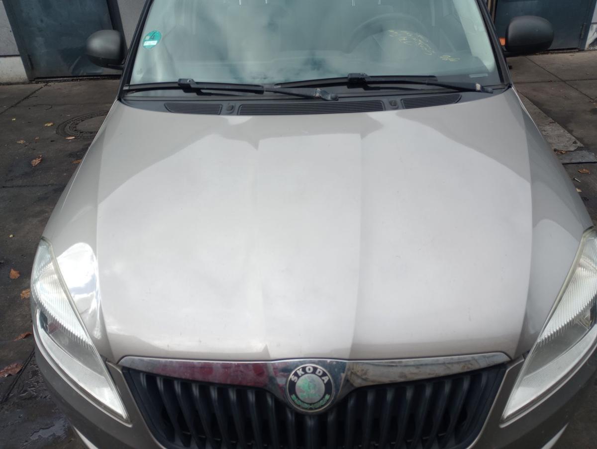 Skoda Fabia II 5J Kombi orig Motorhaube F8H Beige Facelift Bj 2010