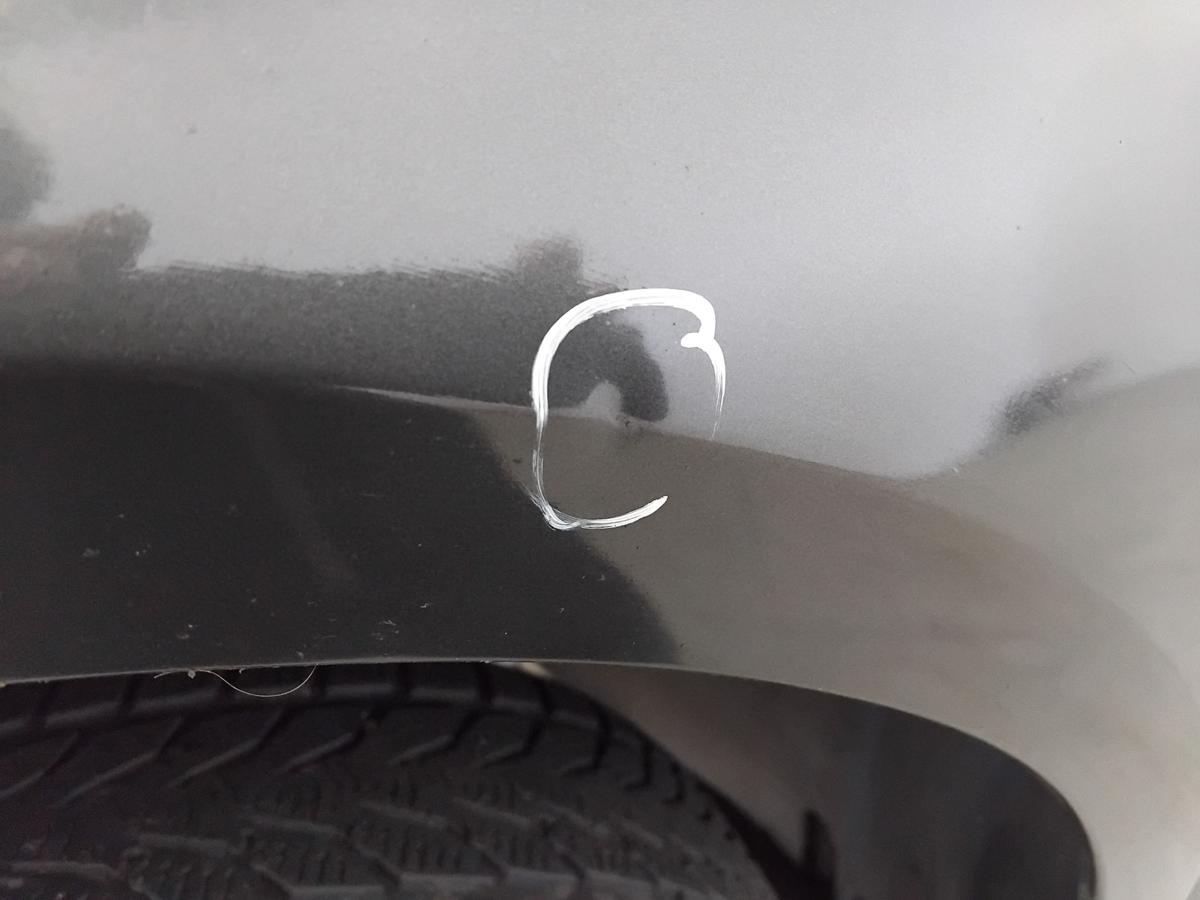 Seat Altea 5P original Kotflügel vorn links LW7Z graphit track BJ2008