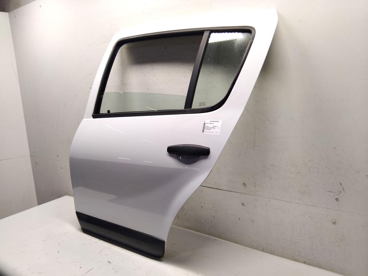 Dacia Sandero 1 T&uuml;r hinten links arktiswei&szlig; OV369 Bj.2009