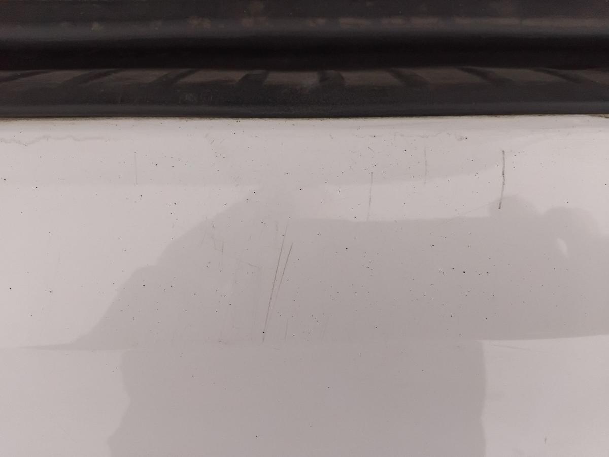 Peugeot 308 I original Sto&szlig;stange Sto&szlig;f&auml;nger hinten EWP Schneewei&szlig; BJ2010 3t&uuml;rig