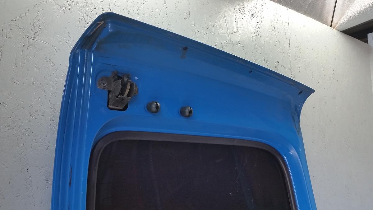 Renault Kangoo FC Bj 2000 orig Hecktür links Heckflügeltür O423 Alpine Blau