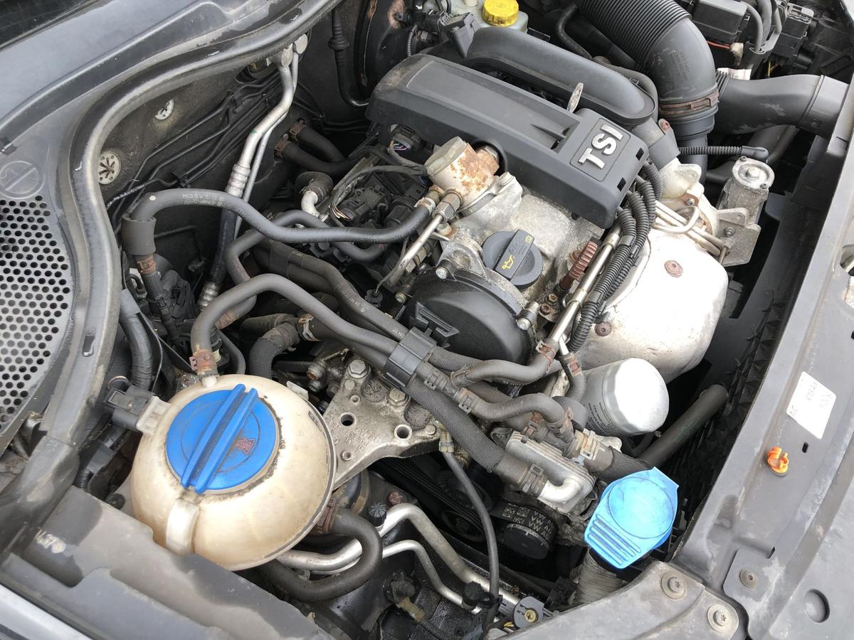 VW Polo 6R Motor Benzin 1.2TSI 66kw CBZC 234tkm Test Video HOHE Laufleistung