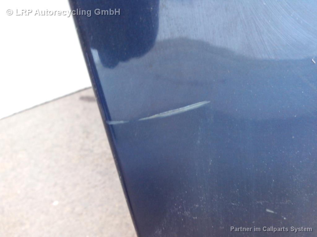 Mercedes W210 Motorhaube mit Grill 366 Azuritblau Metallic BJ1996