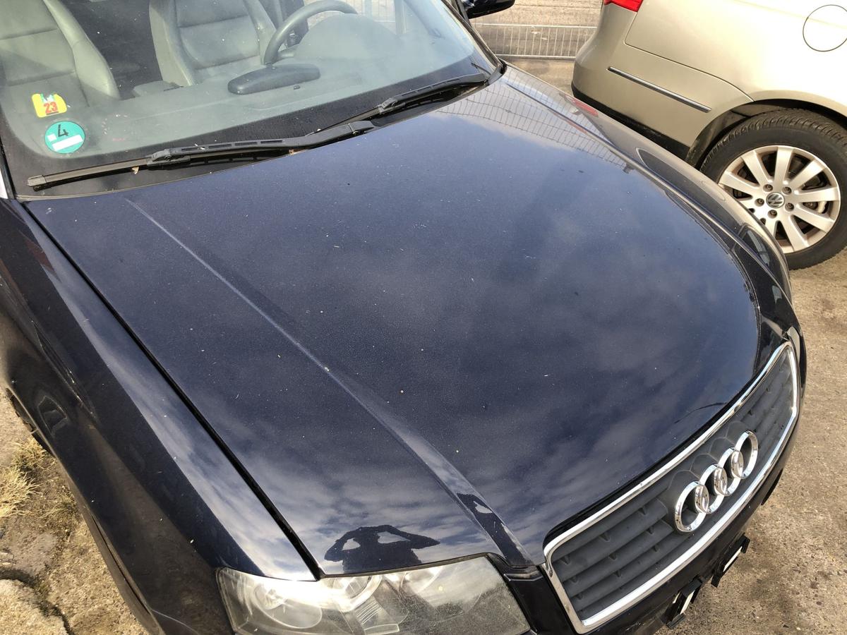 Audi A4 8H B6 Cabrio Motorhaube Haube Klappe Deckel LZ5J Moroblaumetallic