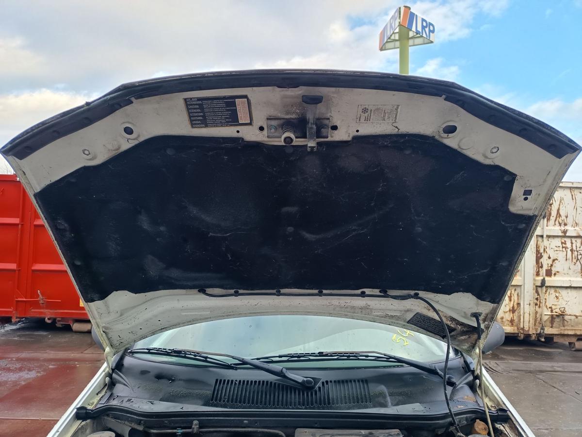 Fiat Strada I original Motorhaube Klappe Deckel vorn Front wei&szlig; uni Bj 2001