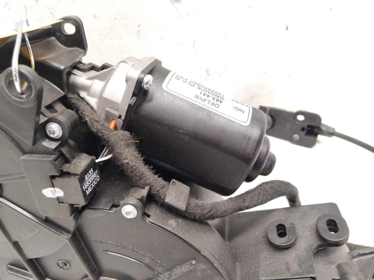 Peugeot 807 original T&uuml;rantrieb Motor Schiebet&uuml;r hinten rechts Bj.2008