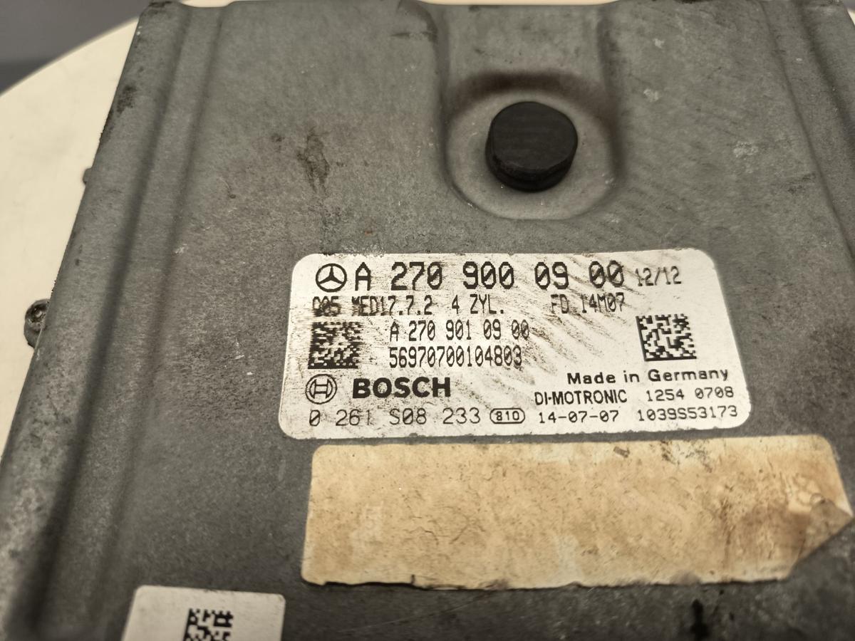 Mercedes W246 original Motorsteuerger&auml;t f&uuml;r M270E16 1,6l 90kW Benzin Bj 2014