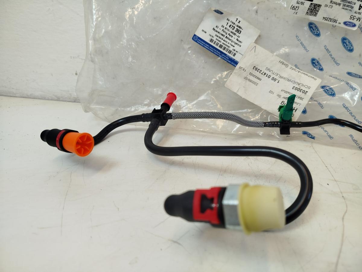 Ford Transit TT9 R&uuml;cklaufleitung Lecklaufleitung Dieselleitung OE 2,2TDCI 81kw