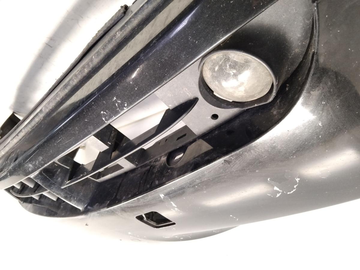 BMW 5er E60 E61 orig Sto&szlig;f&auml;nger Sto&szlig;stange vorn SRA PDC BJ2005 475 Blacksapphire