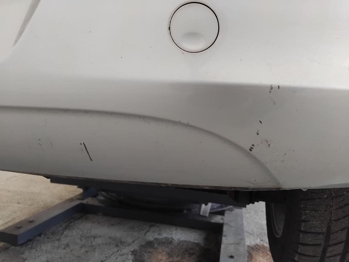 Opel Corsa D original Stoßfänger Stoßstange hinten 5-türig BJ2006 Z157 Starsilber III