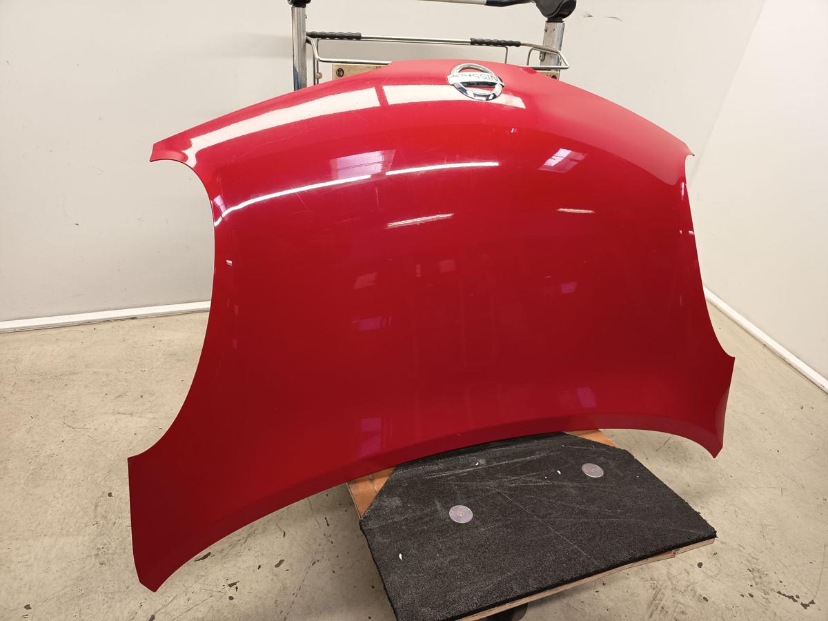 Nissan Micra K12 original Motorhaube Deckel vorne Z10G Solid Red Baujahr 2004