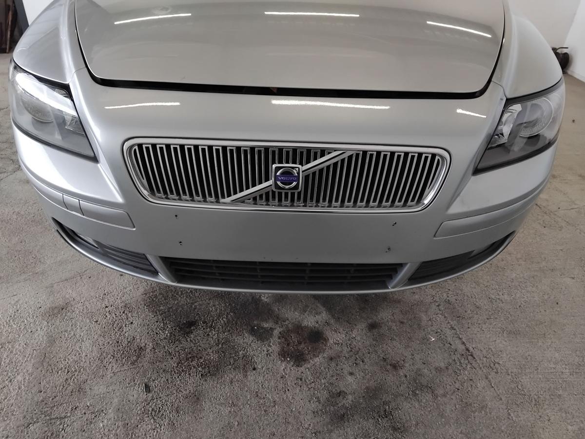 Volvo V50 S40 II original Stossf&auml;nger Sto&szlig;stange vorn 477 Electric Silber BJ2007