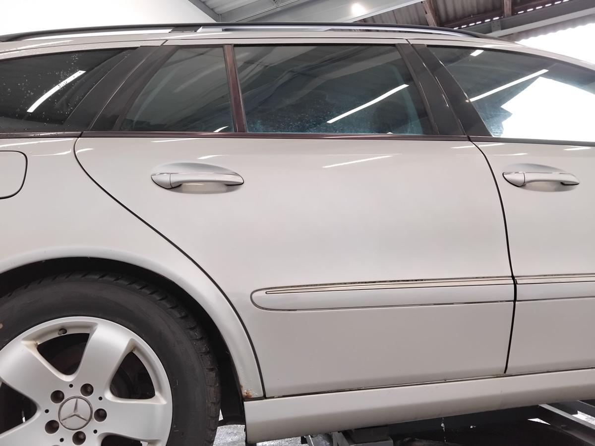 Mercedes E-Klasse Kombi S211 T&uuml;r hinten rechts C744 brillantsilber BJ2004