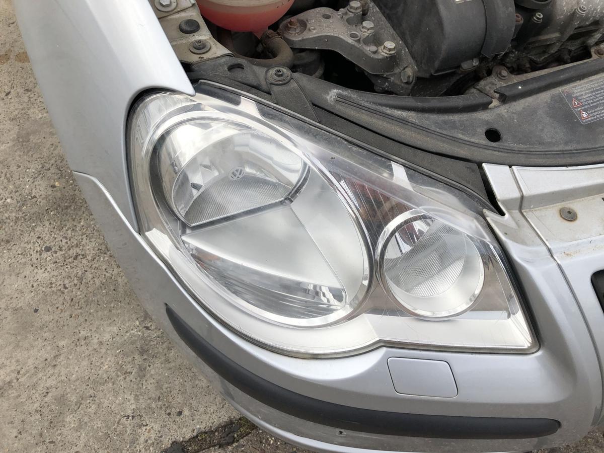 VW Polo 9N3 Scheinwerfer rechts Hauptscheinwerfer Halogen Hella OEM